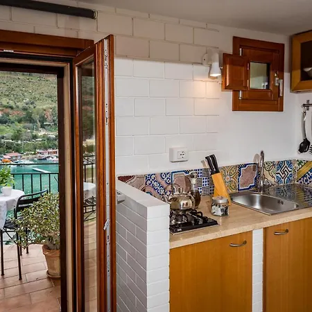 Veranda sul Porticciolo Castellammare del Golfo Esterno foto